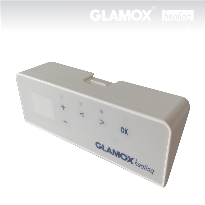 Glamox serija H40 in H60 DT- digitalni termostat