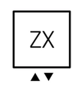 Terma ZX priklop spodaj sredinsko