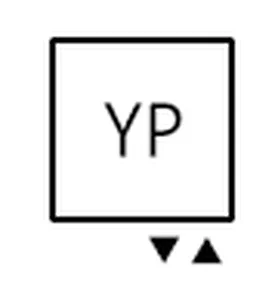 Terma YP priklop spodaj desno 50 mm