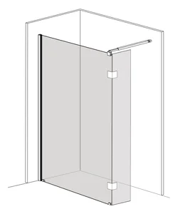 Tuš stena SanoFlex Wide II
