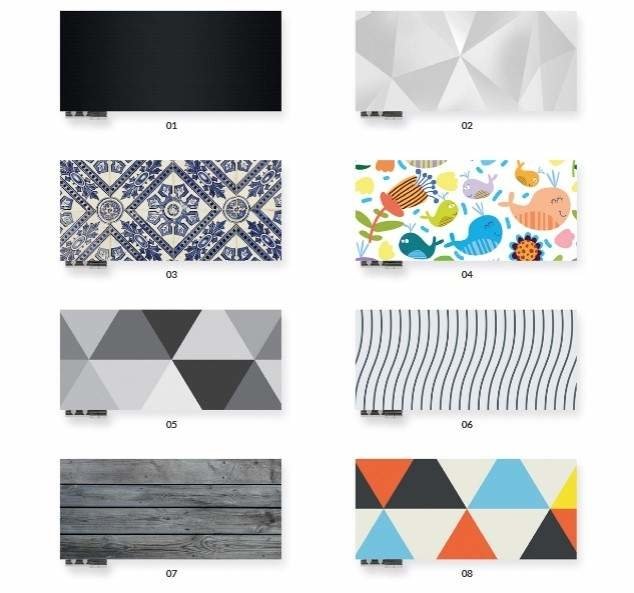 Radiator Terma Case Slim Graphics