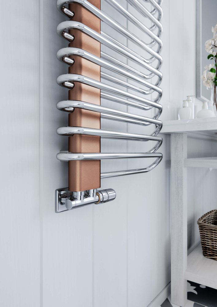 Radiator Terma Michelle (YL RAL9010+Copper)