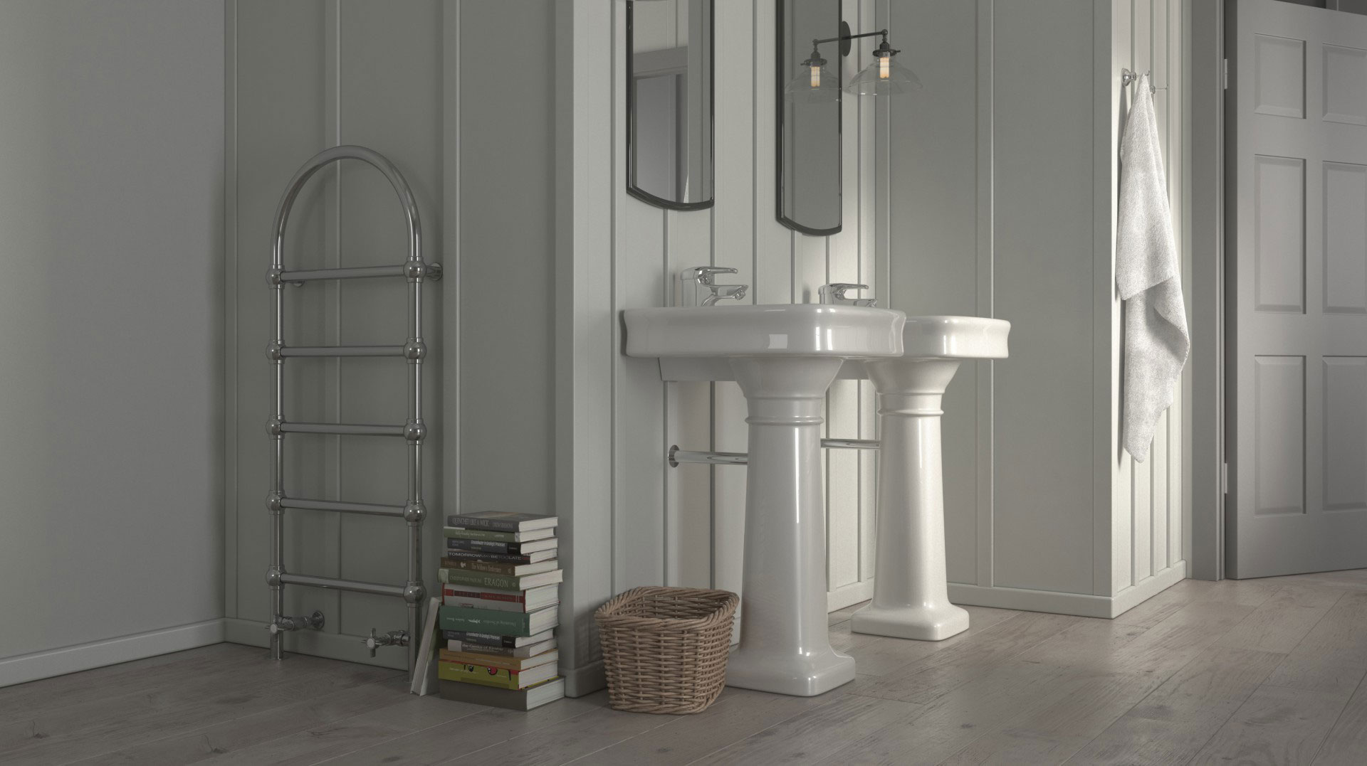 Retro S - Terma radiator (AX Chrome)