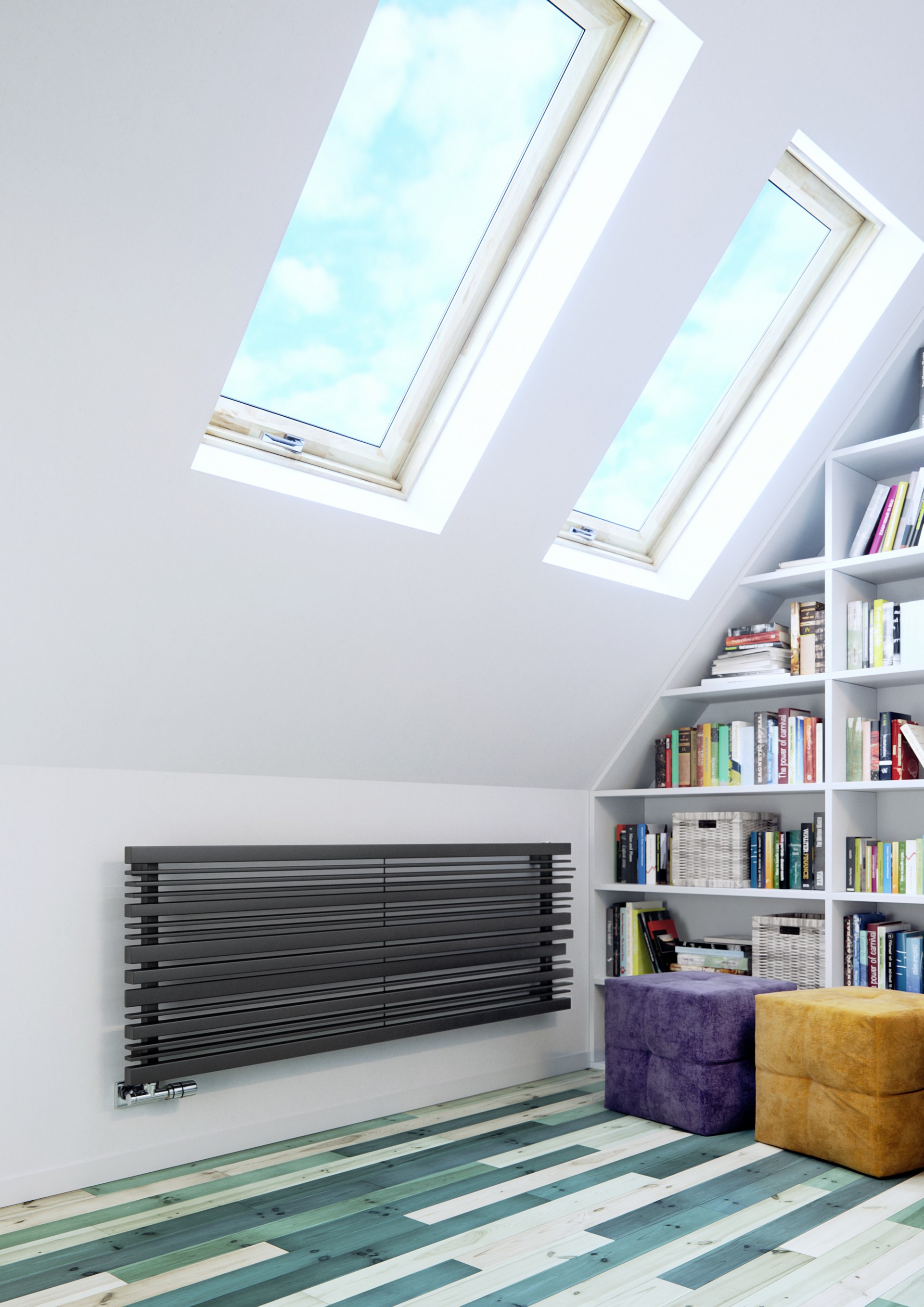 Sherwood H - Terma radiator (O1 MetallicGrey)