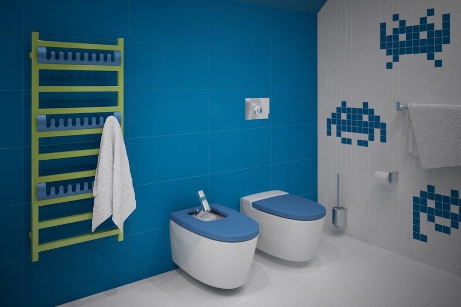 Simple - Terma radiator z obešali