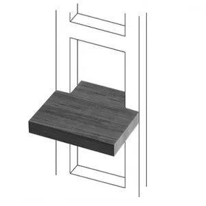 Easy polička - teak