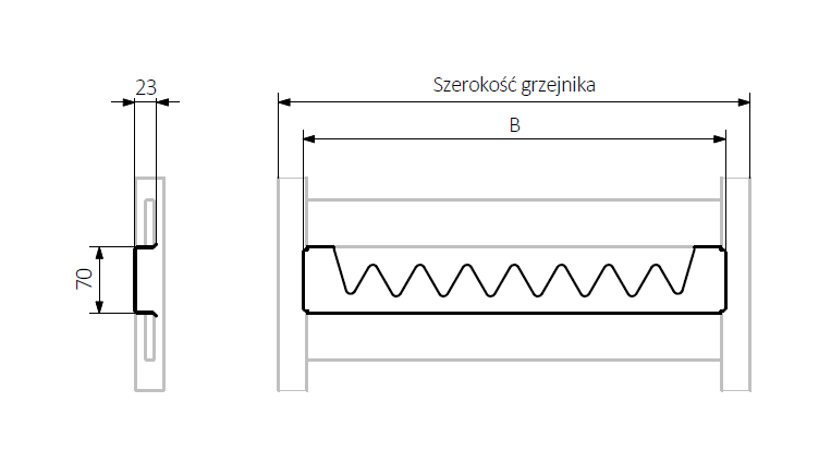 Vivo Happy SHARK - tehnična skica