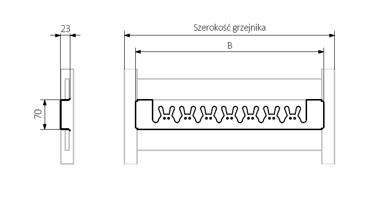 Vivo Happy RABBIT - tehnična skica