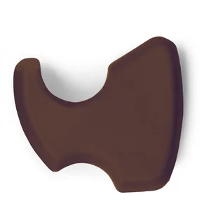 Terma dodatek, obešalo YO, RAL8025 - rjava