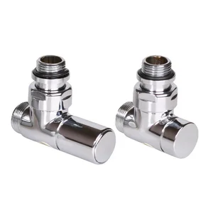 Terma set design radiatorskih ventilov - navadni kotni