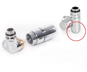 Terma set design rad ventilov - 3O+G termostatski kotni LEVI