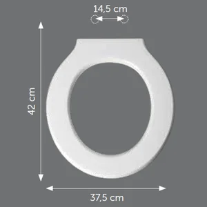 Polisedil WC deska za Dolomite Zelig