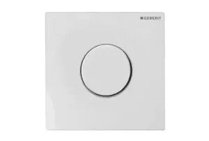 Geberit aktivirna tipka Sigma01 bela za pisoar (hytouch)