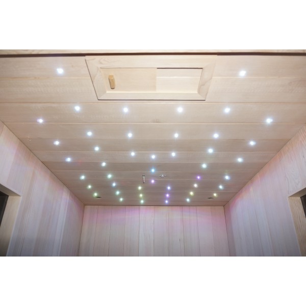 Infra savna Sanotechnik Carbon 1 - notranjost