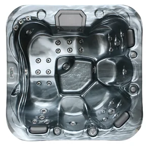 Masažni bazen Sanotechnik Oasis Tahiti paearl shadow - tloris