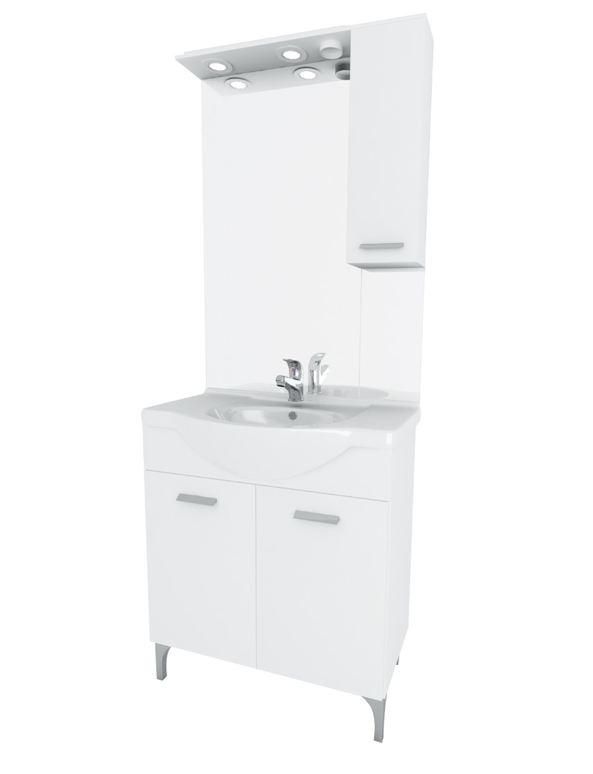 Kopalniški sestav BELLA, stoječa izvedba 75 cm