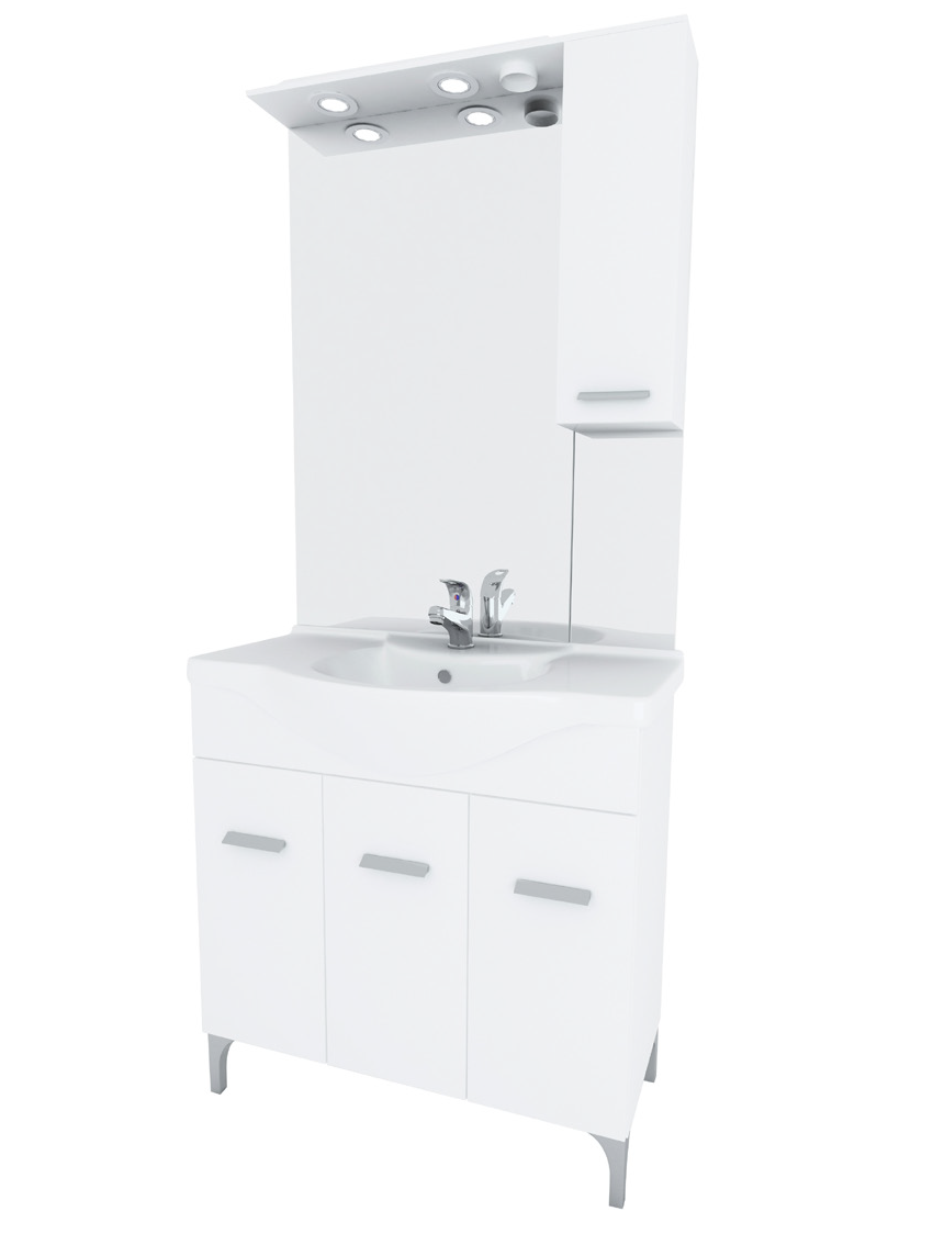 Kopalniški sestav BELLA, stoječa izvedba 88 cm