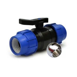 Alkaten ventil, krogelni z ročko