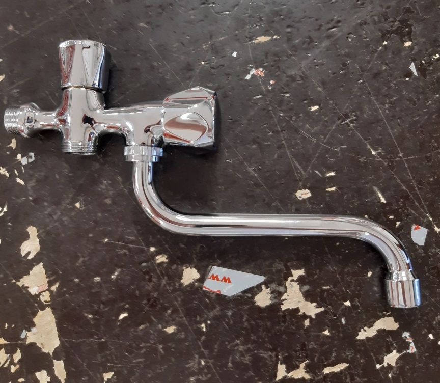 IKŽ enojna armatura s priključkom, podaljšana