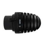 Termostatska glava HERZ črna 1923849