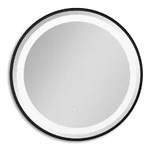 Sanotechnik ogledalo ZI311 fi60, črni rob, indirektno