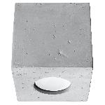 Stropna svetilka QUAD beton (10x10x10cm)