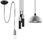 Svetilke iz betona - viseče