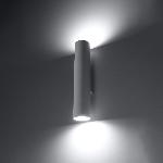 Stenska svetilka LAGOS bela