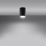 Stropna svetilka LAGOS 10 črna