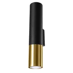 Stenska svetilka LOOPEZ črna/zlata (6x8x29cm)