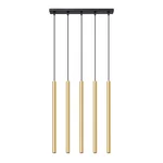 Obesna svetilka PASTELO 5L polirano zlato (45x5x101cm)