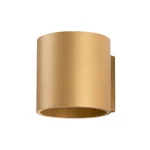 Stenska svetilka ORBIS 1 zlata (10x13x10cm)