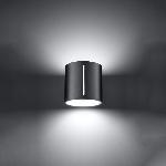 Stenska svetilka INEZ siva (10x12x10cm)