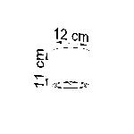 Stropna svetilka TIUBE siva (12x12x11cm)