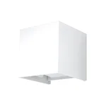 Stenska svetilka LUCA bela LED IP54 (10x10x10cm)