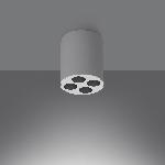 Stropna svetilka ZOE bela LED (7.2x7.2x8.3cm)