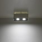 Stropna svetilka MONO 2 bela (24x14x11cm)