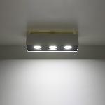 Stropna svetilka MONO 3 bela (34x14x11cm)