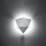 Stenska svetilka SOLIDO bela (27x8x25cm)