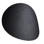Stenska svetilka SENSES črna (25x8x29cm)