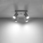 Stropna svetilka MERIDA 4 bela (25x25x16cm)
