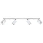Stropna svetilka MERIDA 4L bela (80x6x16cm)