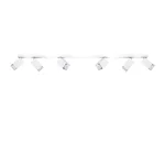 Stropna svetilka MERIDA 6L bela (118x6x16cm)