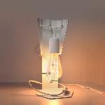 Namizna svetilka ARBY bela (15x15x31cm)