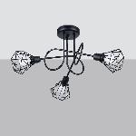 Lestenec ARTEMIS 3S črn (48x48x28.5cm)