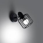 Stenska svetilka BELUCI 1 črna (14x15x18cm)