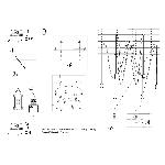 Lestenec EDISON 5 črn (300x300x150cm)