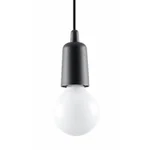 Obesna svetilka DIEGO 1 črna (9x9x90cm)