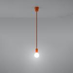 Obesna svetilka DIEGO 1 oranžna (9x9x90cm)