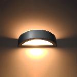 Stenska keramična svetilka ATENA siva (40.5x14.5x10cm)